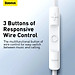 Tai Nghe Baseus Encok 3.5mm lateral in-ear Wired Earphone H17 - Hàng Chính Hãng