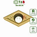 Mảnh dao tiện lỗ phủ Cermet phủ PVD Hãng Kyocera Model DCGT11T302ER-U PV720