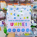 Khăn Xô Tắm Xô 2 Lớp In Hình Unmei Kích Thước 80x85cm, Dùng Để Lau Mình, Quấn Cho Bé