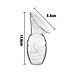 Combo Cốc hứng sữa Gen.1 100ml và Nắp đậy Haakaa. Chất liệu silicone cao cấp, an toàn. Không chứa BPA, PVC và phthalate
