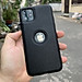 Ốp lưng da cao cấp dành cho iPhone 11 Pro Max - Màu đen