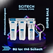 Bộ lọc nước thô đầu nguồn 3 cấp lọc 10 inch by Scitech - Hàng chính hãng