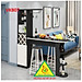 Quầy bar mini kết hợp tủ rượu VKB07 ( không kèm ghế) - Nội thất lắp ráp Viendong Adv