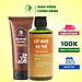 Bộ dưỡng trắng mịn da hữu cơ, sáng hồng da mặt, mịn màng body Wonmom (1 sữa rửa mặt + 1 cốt nghệ hạ thổ)