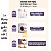 Máy Làm Sữa Hạt, Máy Nấu Sữa Hạt Cối Thủy Tinh OSTMARS Hàng Chính Hãng MINIIN 1100ml - 8 Chức Năng Xay Nấu Tiện Lợi - TẶNG KEM 2 CHAI THỦY TINH ĐỰNG SỮA HẠT