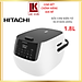 Nồi cơm điện tử Hitachi RZ-R18XN - Dung tích 1.8L, 14 chế độ nấu, màu trắng - Hàng chính hãng