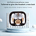 Bao Case Ốp X-ray Cho Airpods Pro 2 / Airpods 4 - Hàng Chính Hãng