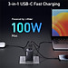 Cốc sạc Anker 737 GaNPrime Wall Charger 100W 2Type-C 1 USB 1 A2343 - Hàng chính hãng