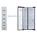 Tủ lạnh Samsung Inverter 635 lít Side By Side RS64R5301B4/SV-Hàng chính hãng