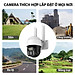 Camera Wifi Yoosee 4.0 Mpx Full HD, Dòng Ngoài Trời Xoay 360° 4 râu C12 Xem Đêm Có Màu-Đàm Thoại 2 Chiều-Phát Hiện Chuyển Động Chống Trộm-Hàng Nhập Khẩu