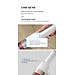 Máy hút bụi cầm tay mini Locknlock ENV136WHT Mini vacuum cleaner - 14V, 500mA, 75W - Dung tích 0.5L- Hàng chính hãng