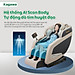 Ghế massage trị liệu toàn thân KAGAWA K28 PRO [FULL QUÀ TẶNG] công nghệ mát xa nhiệt hồng ngoại tân tiến giúp thư giãn, giảm stress tại nhà