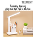 Đèn Bàn Học Đọc Sách Cao Cấp Teement Led Chống Cận 03 Chế Độ Ánh Sáng Vàng Bảo Vệ Mắt- Hàng Chính Hãng