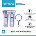 Bộ lọc nước sinh hoạt, bộ đôi lọc thô 10 inch Scitech (2 cấp lọc) - Hàng chính hãng