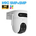 Camera Wifi Ezviz 2 Mắt Ngoài Trời H9C 3K 6MP/10MP, quay 360 độ, đàm thoại 2 chiều - Hàng chính hãng