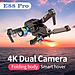 Máy bay Flycam mini 4k giá rẻ Drone E88 Pro 2 camera kép kết nối WIFI 2.4GHZ, ĐỘ PHÂN GIẢI 4K, Bay cao 100m, nhào lộn 360 độ thích làm đồ chơi cho bé Tặng túi đựng chống sốc - Hàng chính hãng