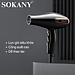 Máy sấy tóc 2 chiều nóng lạnh SOKANY SK14017 sấy tạo kiểu với công suất lớn 2400W, giúp tóc bóng mượt, khỏe mạnh chỉ trong nháy mắt - HÀNG CHÍNH HÃNG - DELIYA