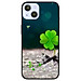 Ốp lưng dành cho Iphone 13 Mini - Iphone 13 - Iphone 13 Pro -  Iphone 13 Pro Max - Cỏ 4 Lá Vuơn Lên