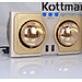 Đèn sưởi nhà tắm Kottmann 2 bóng K2B-H Hàng chính hãng