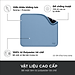 Lót chuột Logitech Mouse Pad - Đế cao su chống trượt, lướt dễ dàng, bề mặt chống đổ tràn, bền bỉ, nhỏ gọn - Hàng chính hãng