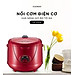 Nồi cơm điện Cuckoo 1.8 lít CR-1021 màu đỏ - bản quốc tế tiếng Anh - Hàng chính hãng Cuckoovina