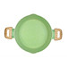 Bộ 3 nồi đúc men đá ceramic Size 16/20/24cm 10 lớp chống dính, miệng rót Green Cook GCS231 sử dụng được các loại bếp-Hàng chính hãng