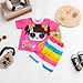 Đồ bộ bé gái, quần áo Mimykid in 3D hoạt hình dễ thương, đáng yêu chất liệu thun dày mịn mát, được các bé gái yêu thích, thời trang, set, đồ cho trẻ em, bé gái từ 8kg-28kg