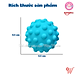 Đồ Chơi Giáo Dục Sớm 6 Bóng Gai Cho Bé - HUANGER HE0207 Textured Balls (Từ 6 Tháng Tuổi)