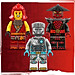 LEGO NINJAGO 71827 Đồ Chơi Lắp Ráp Chiến Giáp Của Zane (92 chi tiết)