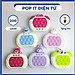Đồ chơi Pop it thế hệ mới - máy điện tử chơi game Pop it giải trí bấm nút theo đèn nhạc