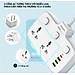 Ổ điện đa năng Energizer EPB2503EU 2 cổng kèm 3USB-A và 1USB-C sạc nhanh PD, chịu tải 2500W