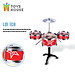 Đồ chơi hướng nghiệp - Bộ trống Jazz Drum cho bé Toyshouse - Nhạc cụ, âm nhạc cho bé yêu - màu xanh