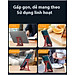 Giá Đỡ Để Bàn Cho Điện Thoại, iPad, Máy Tính Bảng  Hàng Chính Hãng KitAcoom - Chất Liệu Hợp Kim Nhôm Cao Cấp Có Thể Gấp Gọn Và Mang Theo Tiện Dụng