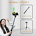 Gậy chụp ảnh GoChek SS100 - Tripod/ selfi bluetooth điện thoại, livestream, vlog đa năng kéo dài 2m2 - Hàng chính hãng