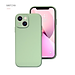 Ốp lưng silicon case cho iPhone 13 Mini chống bám bẩn mặt lưng siêu mềm mịn, có gờ bảo vệ camera - hàng nhập khẩu