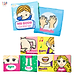 Bộ 4 Cuốn Sách Vải Cỡ Nhỏ Cho Trẻ Sơ Sinh Touch and See Mini Cloth Book - Lalala Baby