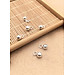 Combo charm bạc chuông mặt treo - Ngọc Quý Gemstones
