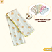 Khăn tắm cho bé Babiboo khăn tắm muslin 2 lớp vải cotton mềm mại 75 x 80cm BK10 ( họa tiết ngẫu nhiên )