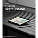 Ốp lưng cho iPad Pro 13" M5/M4 / Pro 11″ M5/M4 / Air 6 13" M3/M2 / Air 6 11" M3/M2 / Air 5 / Air 4 RINGKE Fusion Sketch Stand - Hàng Chính Hãng