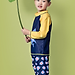 Đồ Bơi Bé Trai Bé Gái Họa Tiết Cá Mập Shark BB037 MayBlue Thun Lạnh Co Giãn Và Không Phai Màu