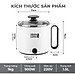 Nồi lẩu điện mini đa năng Lebenlang LBEC0808 1500ml - Hàng chính hãng
