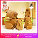 Gấu Bông Chuột Capybara Đeo Túi Rùa - Capybara Đáng Yêu Quà Tặng Bạn Gái Đồ Chơi Nhồi Bông Cao Cấp