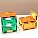 Đồ chơi xếp hình nam châm ánh sáng cầu vồng Mideer Colorful Magnetic Tiles cho bé từ 3 tuổi trở lên