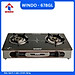 BẾP GAS ĐÔI MẶT KÍNH CAO CẤP WINDO - 678GL- Hàng Chính Hãng