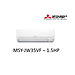 ĐIỀU HÒA KHÔNG KHÍ (MÁY LẠNH) MITSUBISHI ELECTRIC MSY-JW35VF - 1.5 HP(NGỰA) (12,000 BTU/H) - INVERTER - HÀNG CHÍNH HÃNG