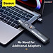 Bút Laser trình chiếu Baseus Orange Dot Wireless Presenter cho Laptop/ Macbook (100m. 2.4Ghz USB/Type C Receiver, Wireless Remote Control, Red Laser Pointer/ Presenter) kèm dây sạc- Hàng chính hãng