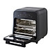 Lò nướng chân không kết hợp chức năng hấp Lock&Lock EJF693GRY Steam Air Fryer Oven (12.5 Lít) - Hàng chính hãng