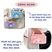 Túi đựng mỹ phẩm nhiều họa tiết hoạt hình đáng yêu Baby-S, Túi xách cho bé phong cách Hàn Quốc xinh xắn - STX044