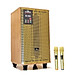 Loa kéo di động 3 tấc Kiomic K123 - Loa kéo hát karaoke - Đầy đủ cổng kết nối -  Tặng kèm 2 micro UHF - Công suất cao lên đến 300W - Chất lượng âm thanh cực chuẩn - Hàng nhập khẩu