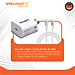 Bộ củ cáp sạc nhanh Volwatt GE-20-SCC 20W hàng chính hãng | Adapter PD Type-C + Cáp Type-C to Type-C 60W, dài 1m – BH 12 tháng
